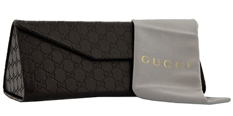 etui gucci lunette|lunette Gucci transparente.